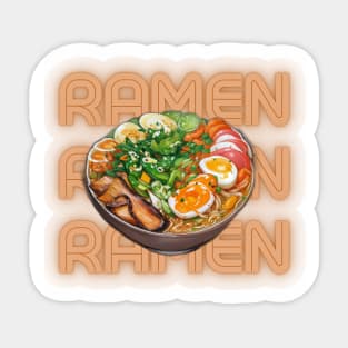 Ramen Japan Since Vintage Japanese Nihon Sticker